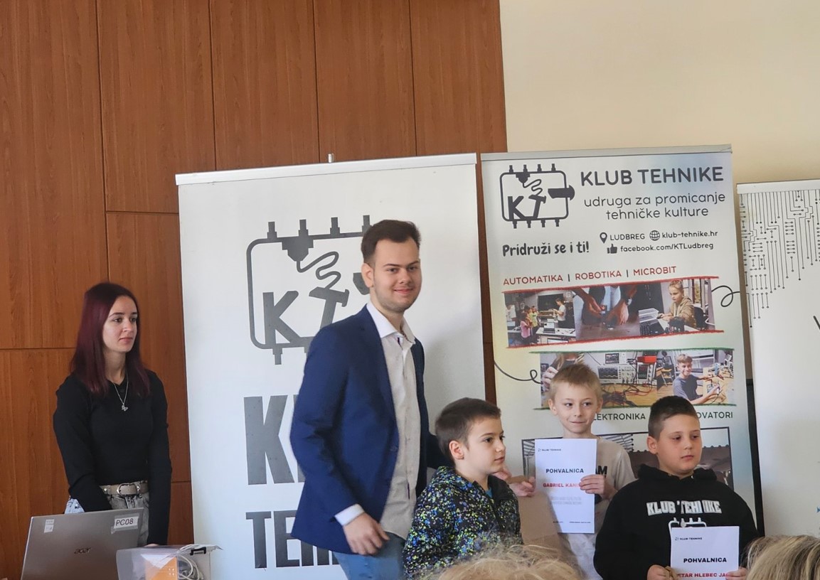 Kruna jednogodišnjeg rada: nagrađeni najuspješniji članovi Kluba tehnike