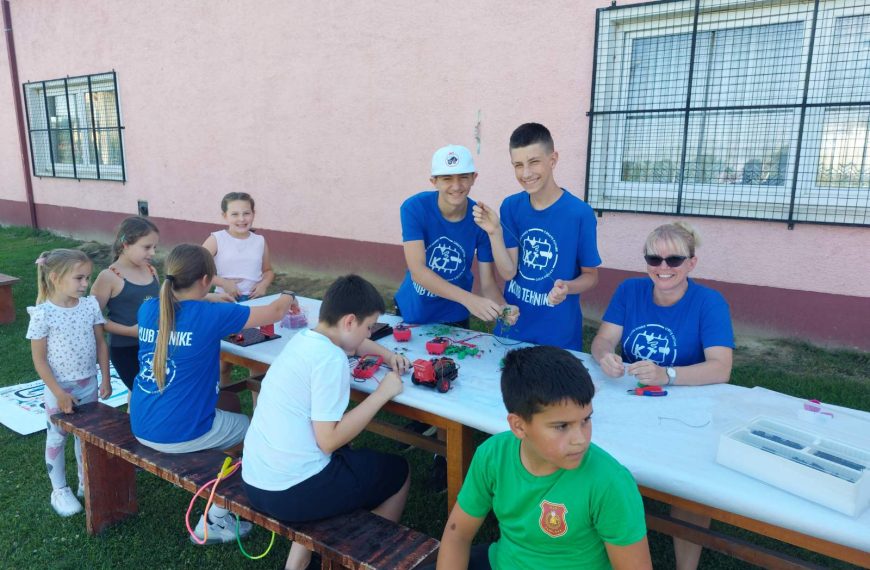 Klub tehnike na događaju “Dan za 5!” u Hrastovskom