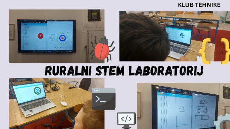 Ruralni STEM laboratorij: Python Turtle za djecu iz manjih sredina